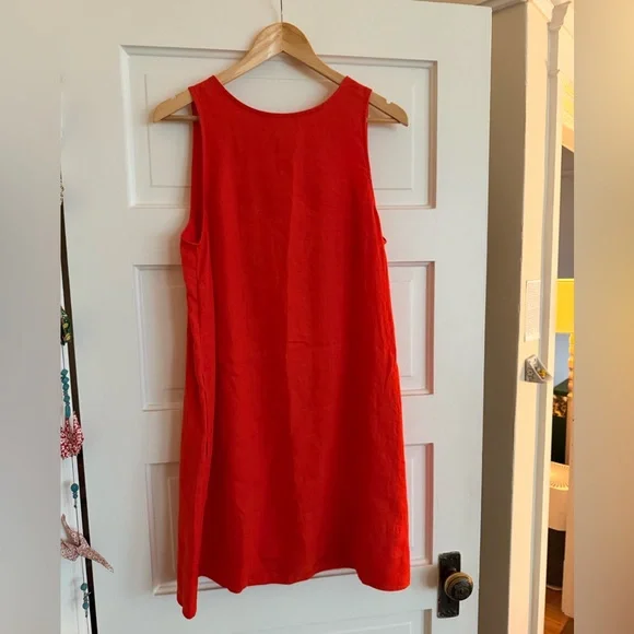 Madewell | Dresses | Madewell Mini Shift Dress In Linen | Poshmark